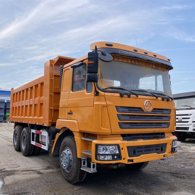 Second Hand Shacman Dump Truck 6x4 10 Wheels Tipper Truck