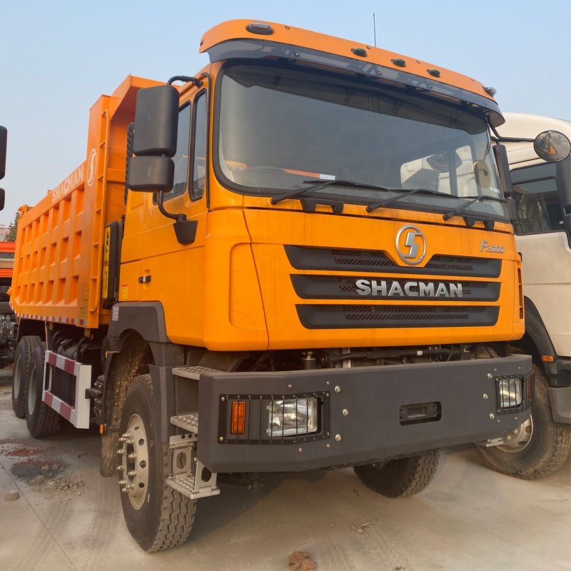 Second Hand Shacman Dump Truck 6x4 10 Wheels Tipper Truck