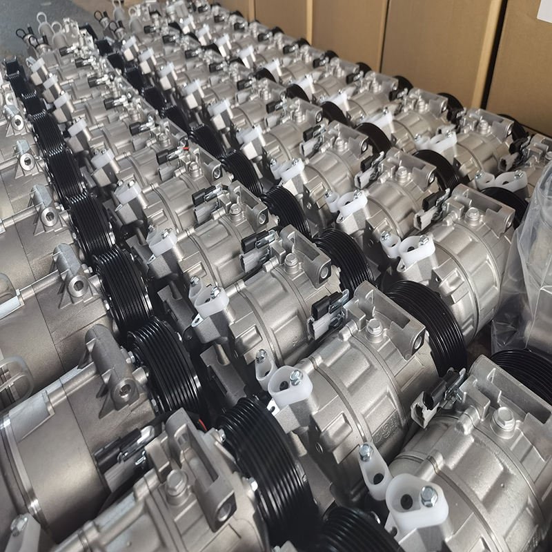 DC 12V/24V Electric Air Compressor for Auto Car Conditioning New Parking Cooler Systems Scroll Engine Parts