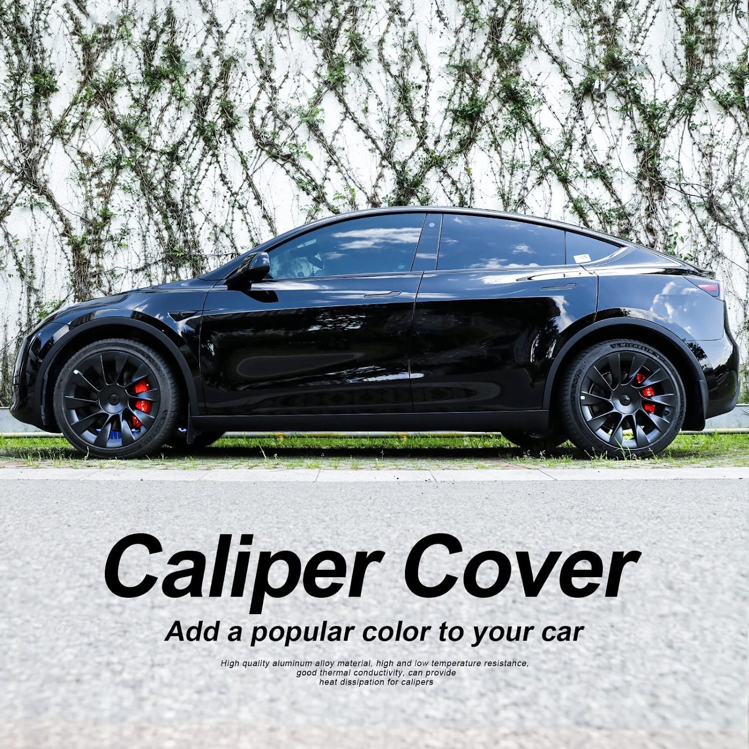Car Body Kit Protector 4pcs Aluminum Brake Caliper Covers for Tesla Model Y