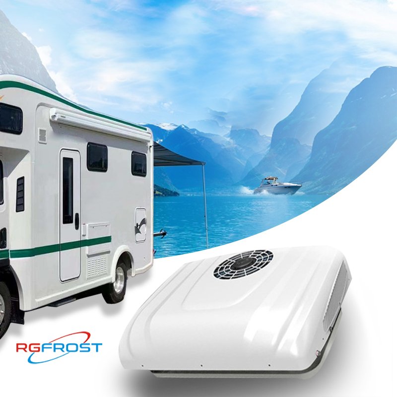 RGFROST Truck Air Conditioner 12 24V 2500W Parking Air Conditioner Rooftop AC Electric Air Conditioner