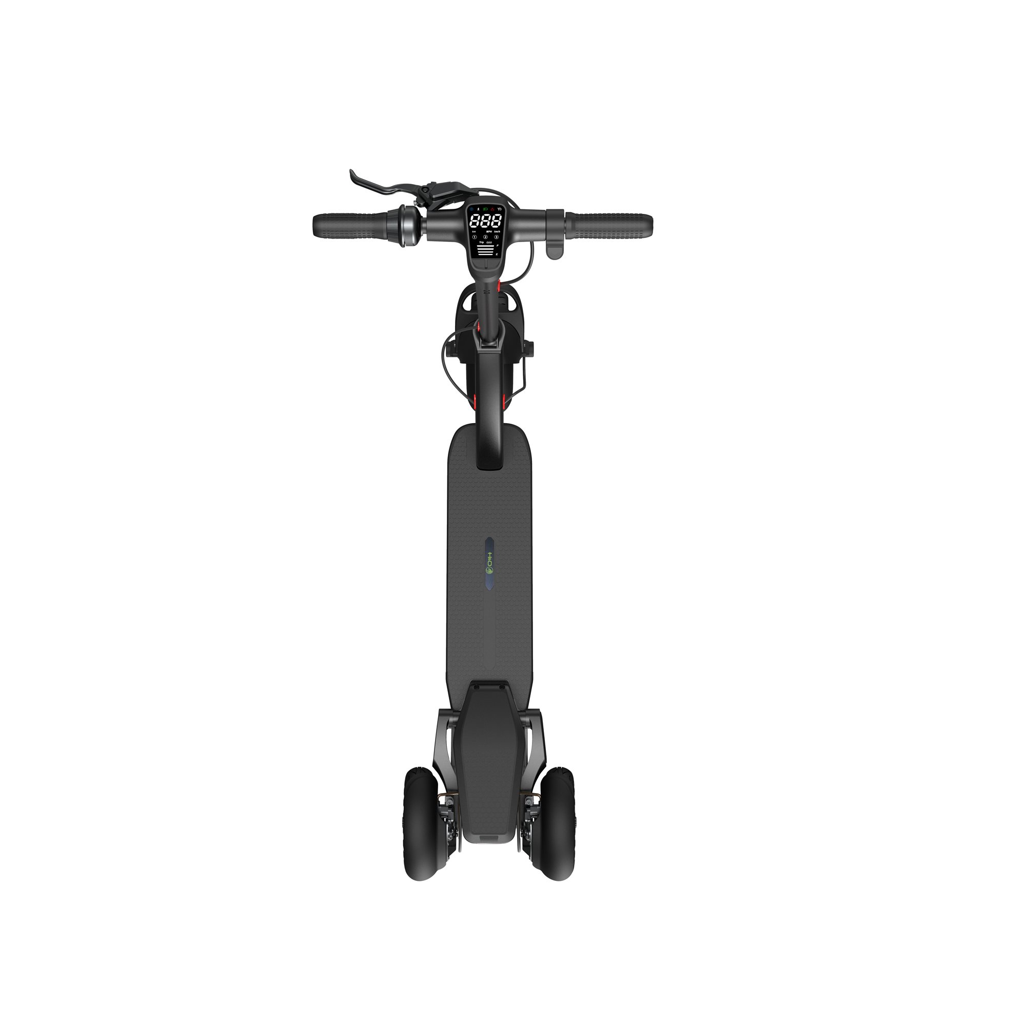 Aluminum Alloy Portable Three Wheels E-scooter with Rear Double Disc Brake Three Wheel Scooter Electric Adult