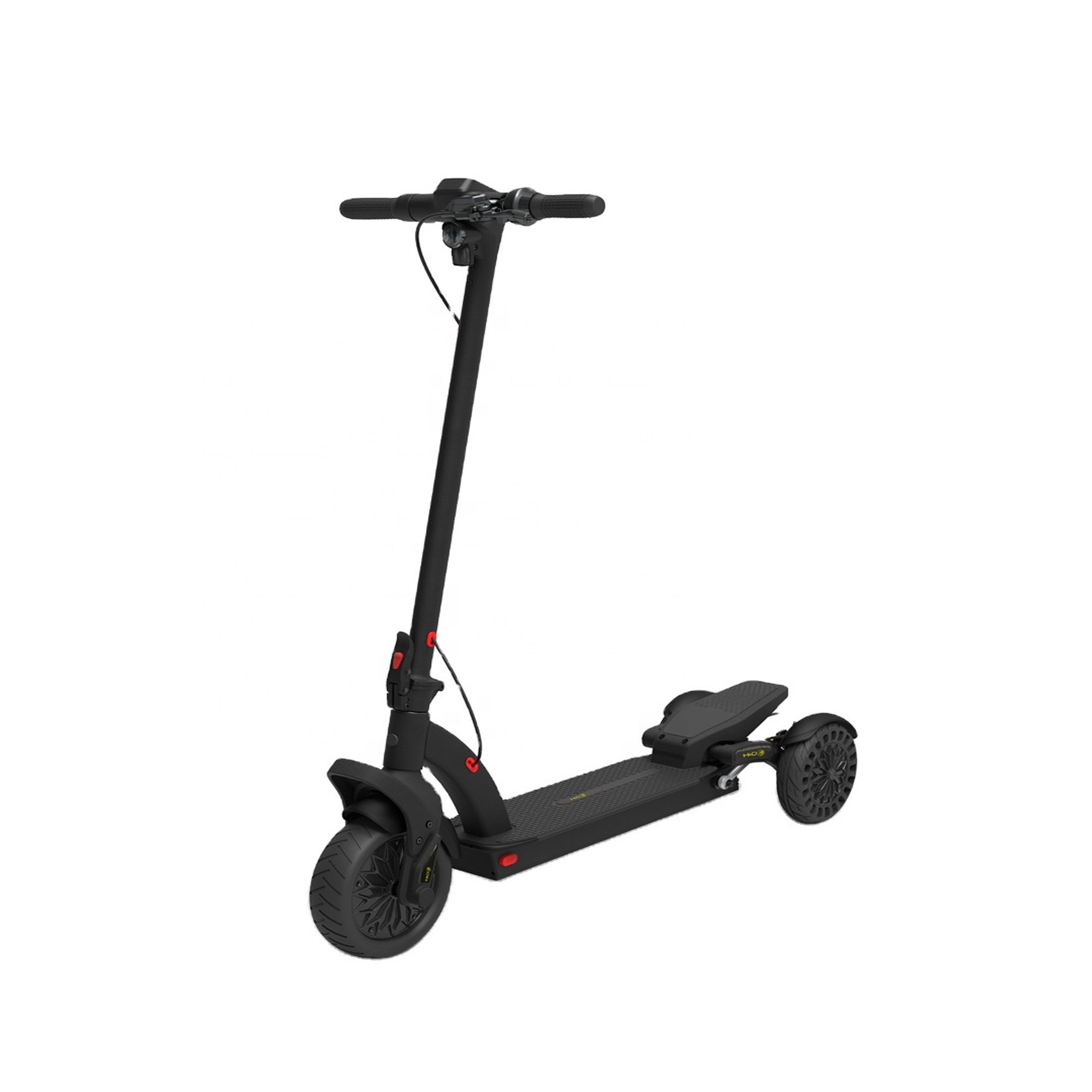 Aluminum Alloy Portable Three Wheels E-scooter with Rear Double Disc Brake Three Wheel Scooter Electric Adult