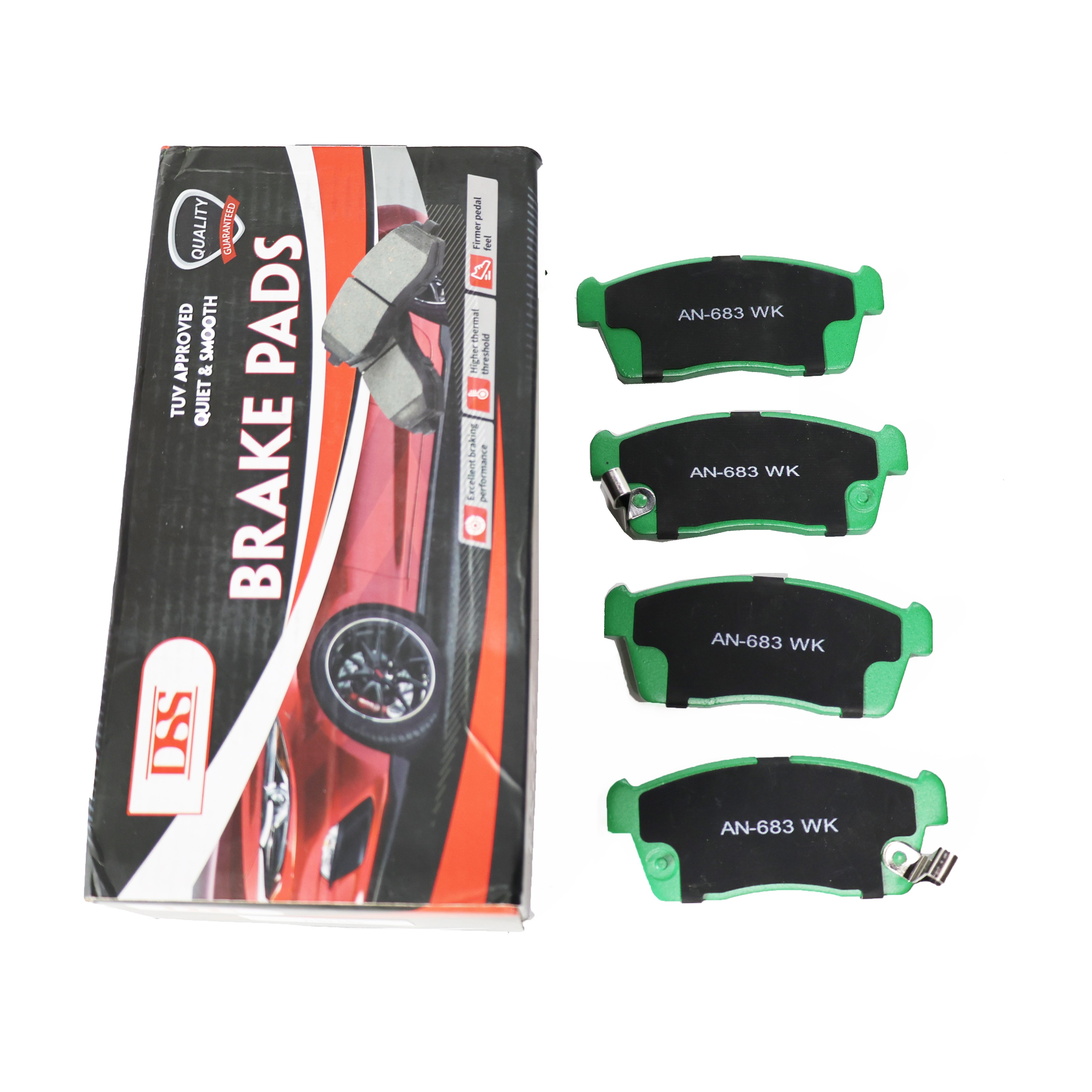 D2005 High Quality Brake Pads Making Machine Carbon Ceramic Brake Discs Pads for Toyota Passo Japanese Cars
