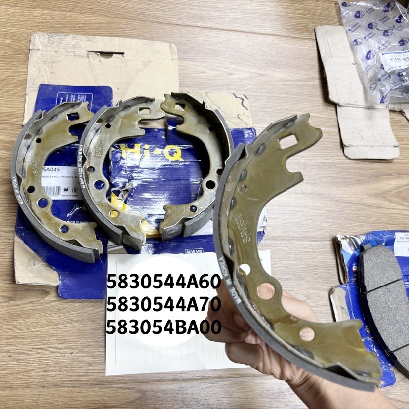 BS-1145 5830544A60 Genuine High-Quality Brake Shoes for HYUNDAI H100 93-KIA 1999-K2500 MAZDA E Rear 5830544A70 583054BA00