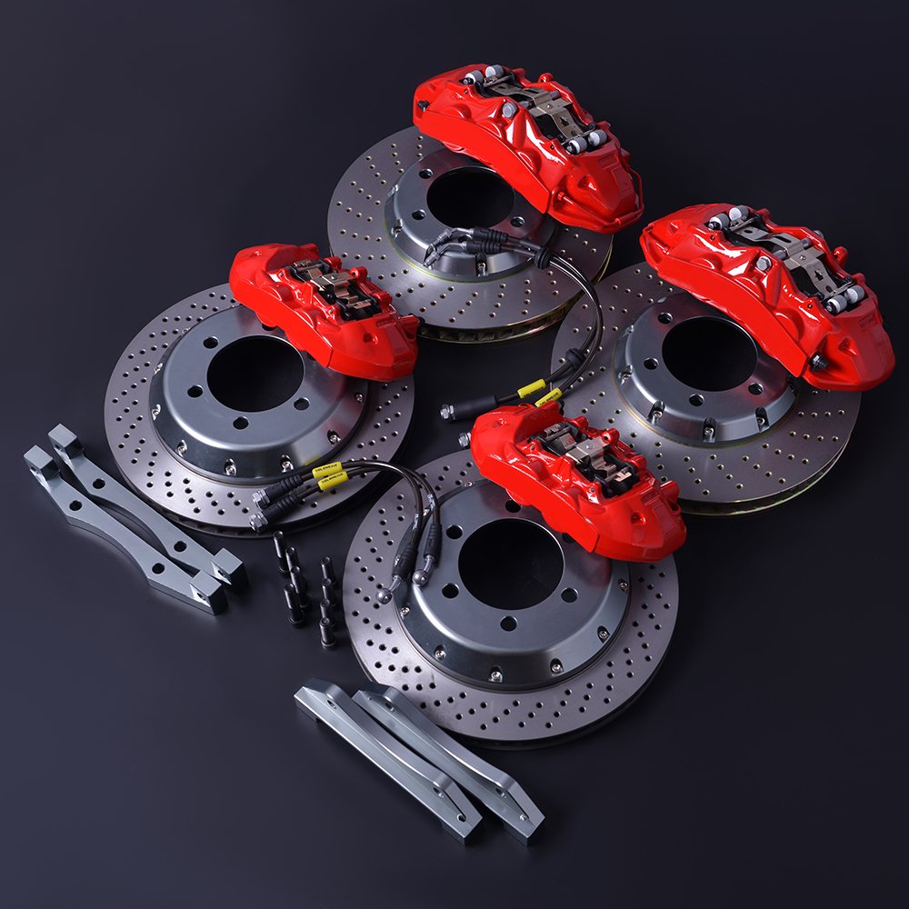 AMG6 Big 6 Pot Brake Caliper Rear Disk Kit for Mercedes benz W177 W176 W205 W204 C203 C204 AMG GT You Can Customize the logo