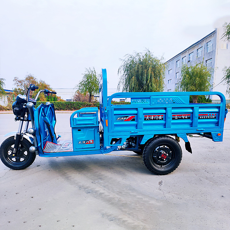 Multifunctional Three Wheels 1.5m Load Carriages Electric Tricycle for Cargo and Home Use