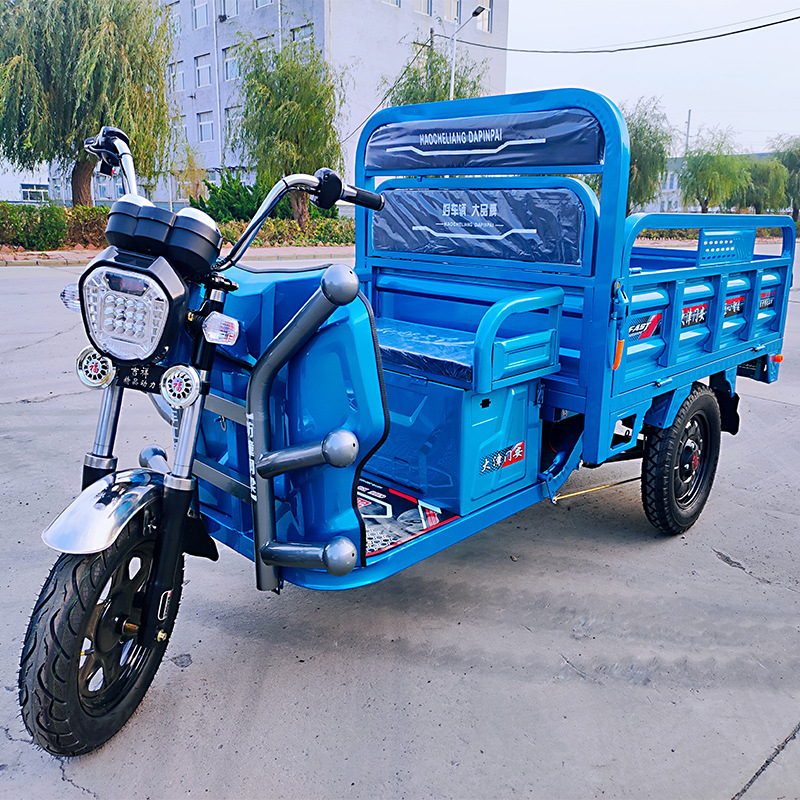 Multifunctional Three Wheels 1.5m Load Carriages Electric Tricycle for Cargo and Home Use
