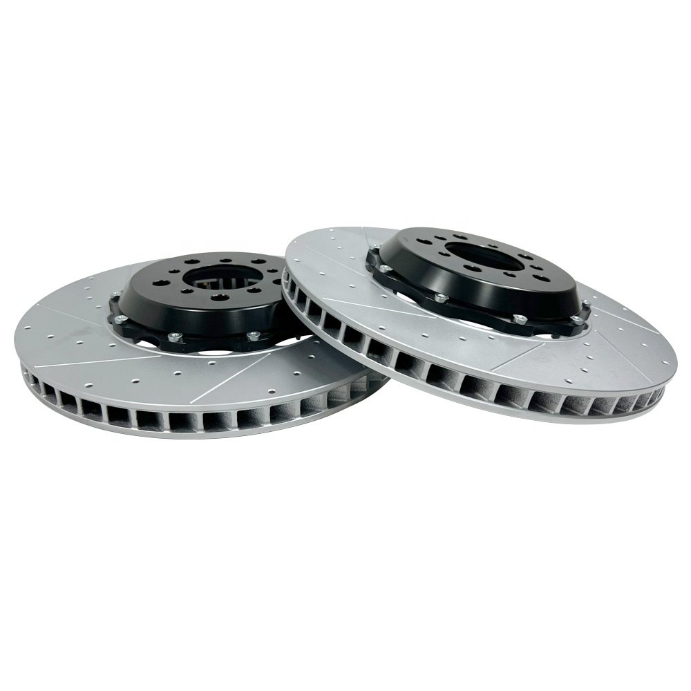 380X36 34108093709 34108093710 Left and Right 2-Piece Front Brake Disc for BMW G87 M2 G80 M3 G82 M4 M8 F90 F91 F92 F93