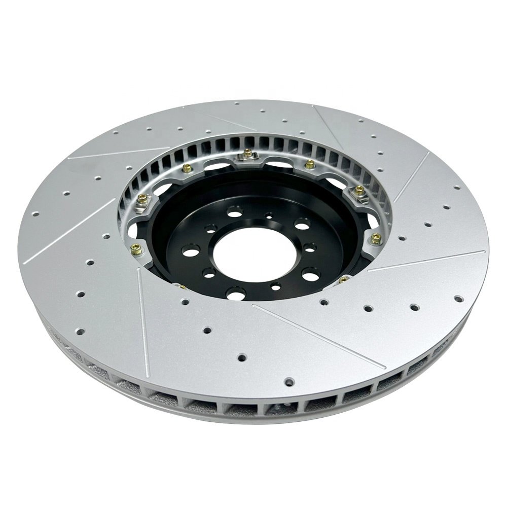 380X36 34108093709 34108093710 Left and Right 2-Piece Front Brake Disc for BMW G87 M2 G80 M3 G82 M4 M8 F90 F91 F92 F93