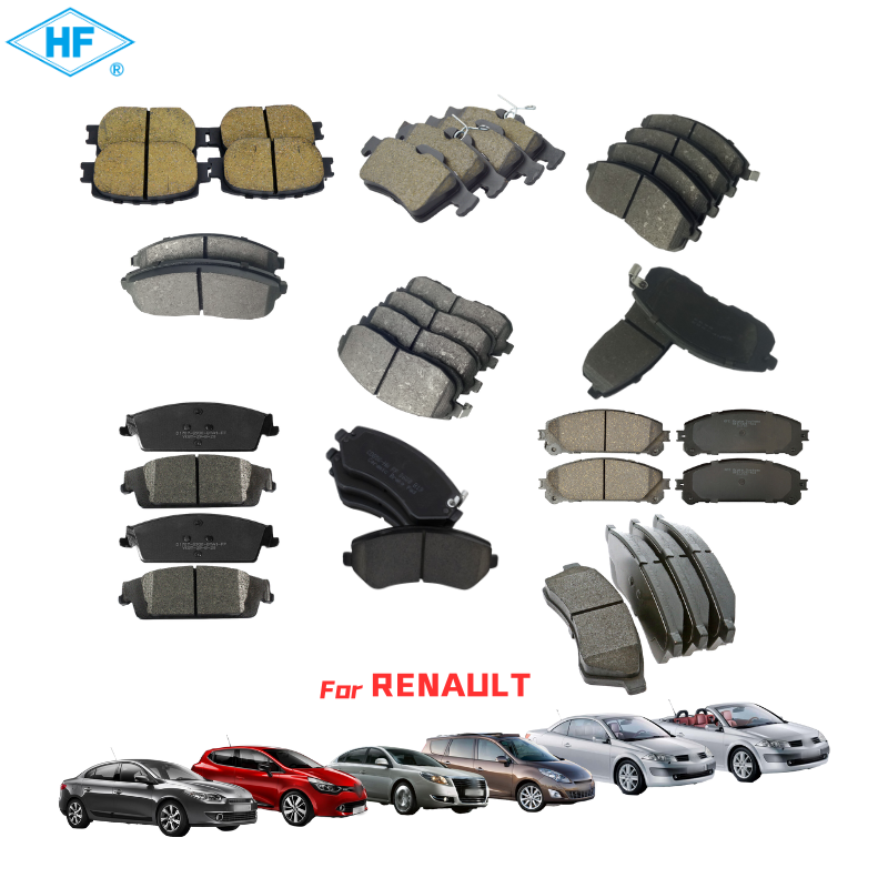 Use for RENAULT Megane Fluence Duster Clio Logan Master Brake Pad Rear Front Friction Brake Pad Wholesale