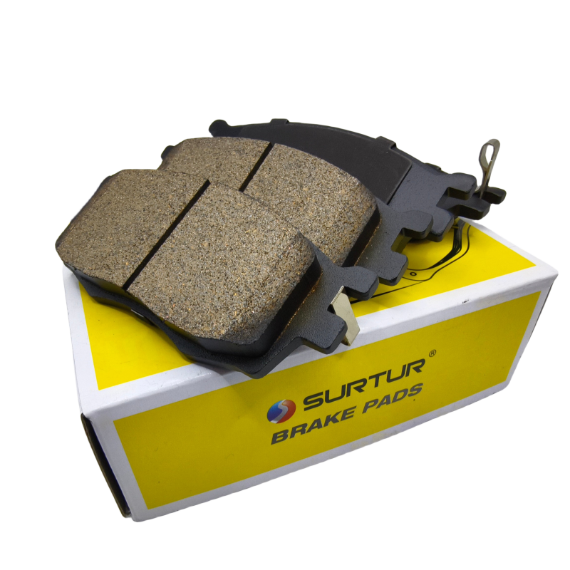 SURTUR New Front Brake Pad D1156 Ceramic Brake Pad for HYUNDAI Accent for KIA Rio