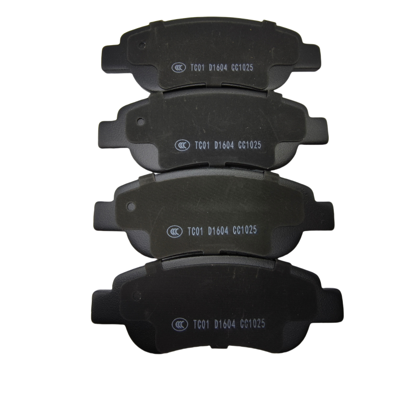 SURTUR New Front Brake Pad D1604 Ceramic Brake Pad for JIANGHUAI VEHICLE Yueyue for PEUGEOT TOYOTA