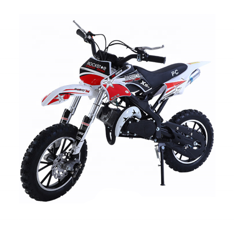 2023 New Trending Off Road Tires 10 Inch Kids Petrol Engine 49CC Sports Dirt Bike for 15 Years Old