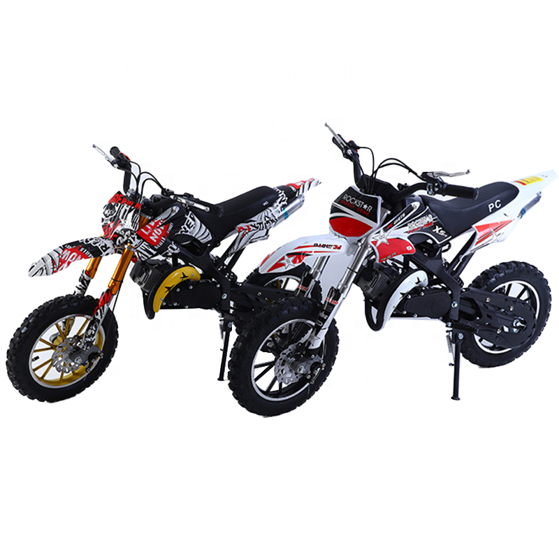 2023 New Trending Off Road Tires 10 Inch Kids Petrol Engine 49CC Sports Dirt Bike for 15 Years Old