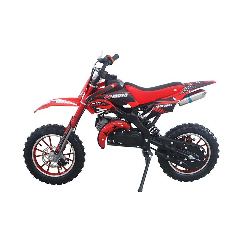 2023 New Trending Off Road Tires 10 Inch Kids Petrol Engine 49CC Sports Dirt Bike for 15 Years Old