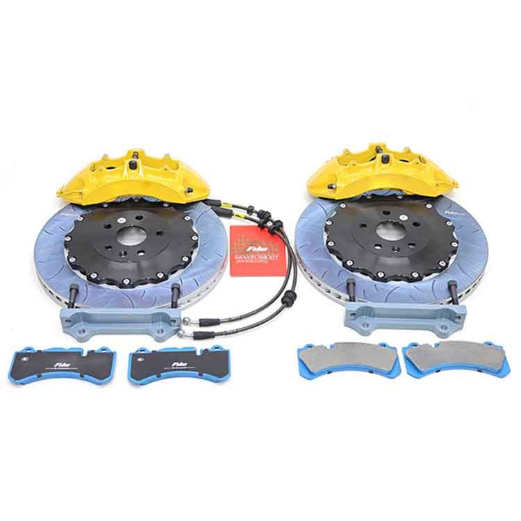 Car Part 4 Pot Brake Caliper Kit With 355 380mm Drilled Brake Disc for Kia/Civic/BMW/mini/vw/audi/toyota