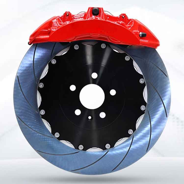 Car Part 4 Pot Brake Caliper Kit With 355 380mm Drilled Brake Disc for Kia/Civic/BMW/mini/vw/audi/toyota