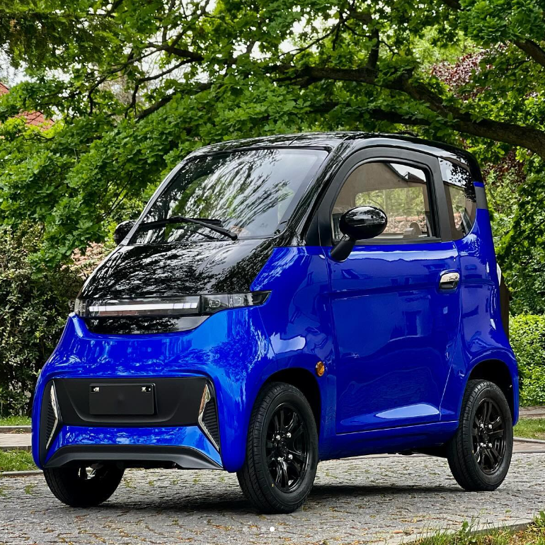 Chinese Micro Electric Cars Small Size Low Speed 45km/h Four Wheel Closed Mobility Scooter Electric Car for Disabled and Elderly