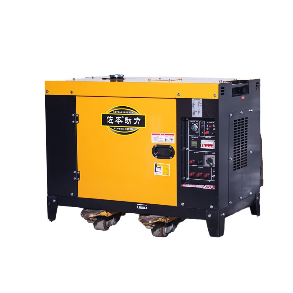 Hot Sell Domestic Silent Lp Generator 5kva 8kva 10kva 12kva 15kav Low Fuel Consumption diesel Generator