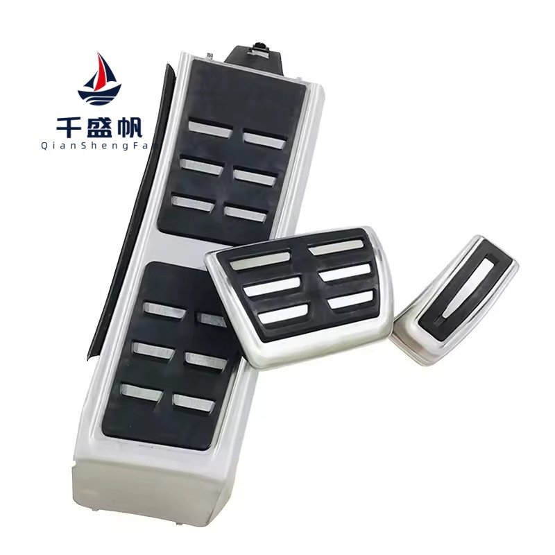 QSF Brake Fuel Accelerator Pedal Cover Kit Car Accessories for Audi A1/A4/A5/A6/A7/Q5