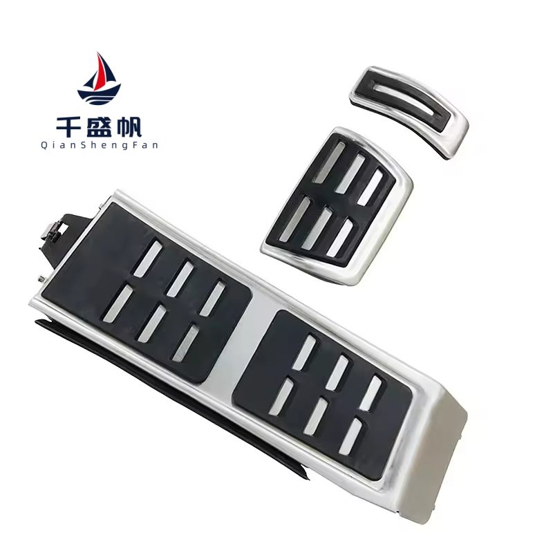 QSF Brake Fuel Accelerator Pedal Cover Kit Car Accessories for Audi A1/A4/A5/A6/A7/Q5