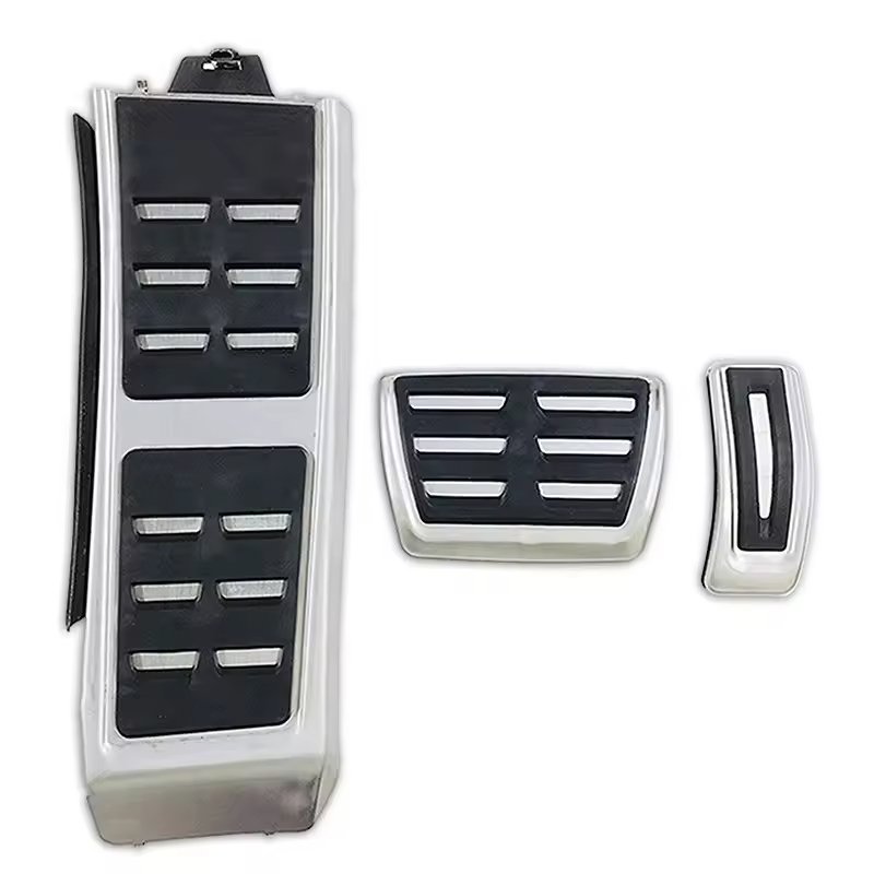 QSF Brake Fuel Accelerator Pedal Cover Kit Car Accessories for Audi A1/A4/A5/A6/A7/Q5