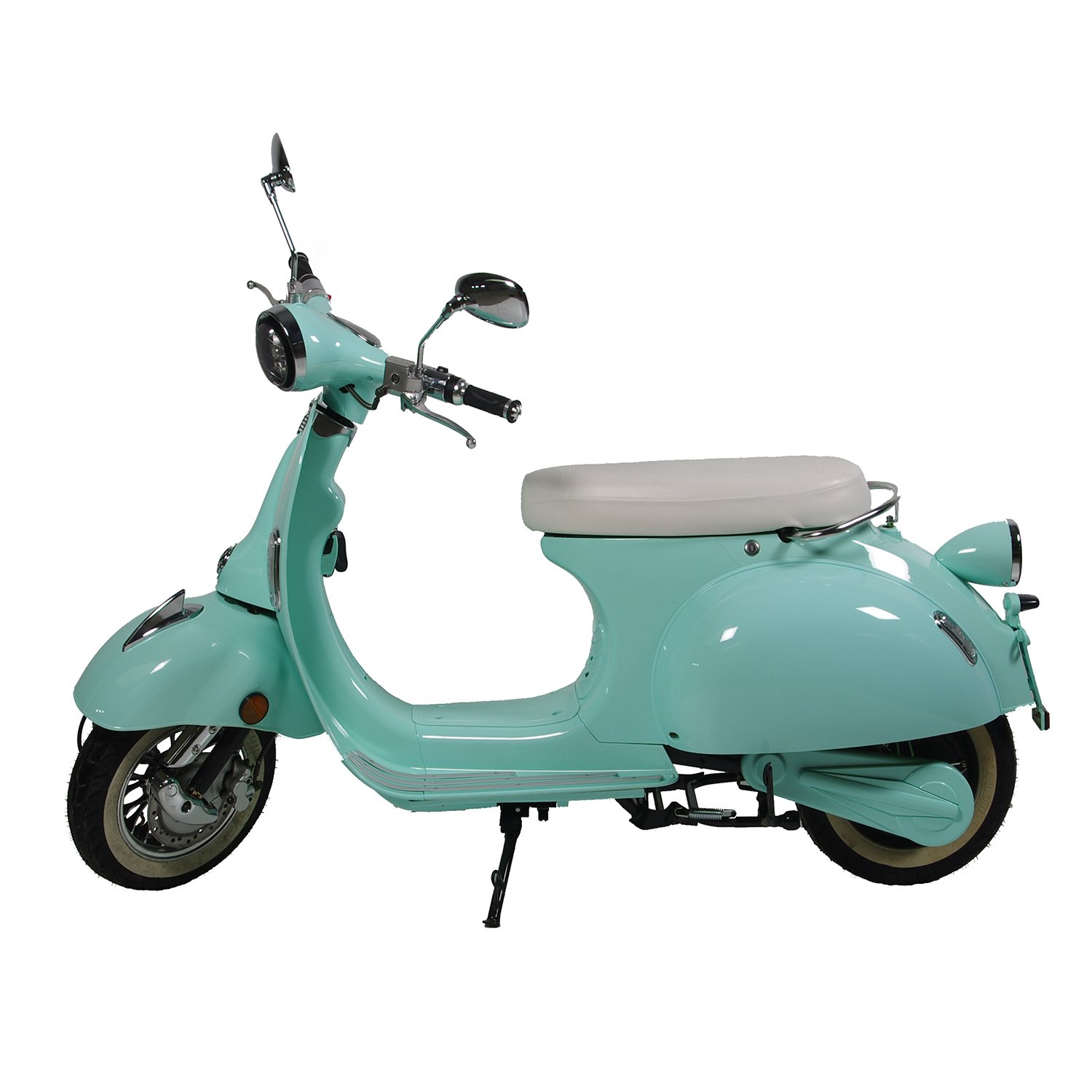 2000w 100km Long Range Dual Lithium Battery Electric Scooter Vespa E-Motorbike Electric Motorcycle Moped for Adults