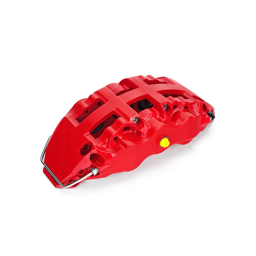 TEIRACING Big Brake Kit SR6 6 Pot Split Caliper With 332/355 High Carbon Content Auto Brake System for 17/18 Inch Car Rim