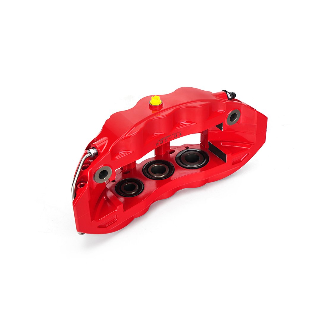 TEIRACING Big Brake Kit SR6 6 Pot Split Caliper With 332/355 High Carbon Content Auto Brake System for 17/18 Inch Car Rim