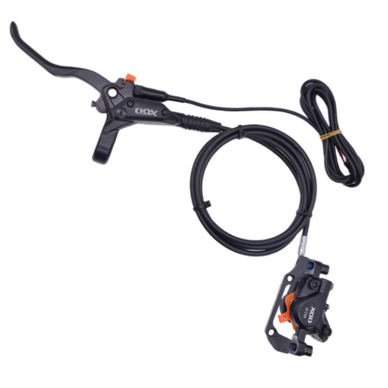 XOD Aluminum Alloy Electric Power Control Shifter Brakes Power Off for Driving Oil Disc Brake of Bicycle Brake Caliper Parts