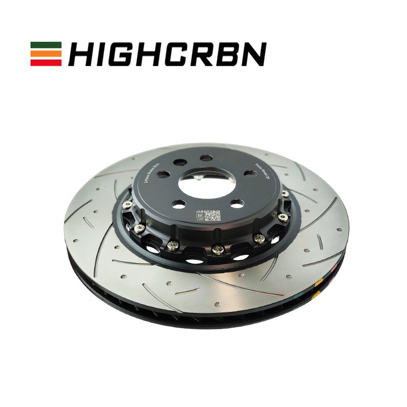 HIGHCRBN 312*25mm 2-piece Brake Disc Floating Front for Audi A3 (8V) OE#561615301B