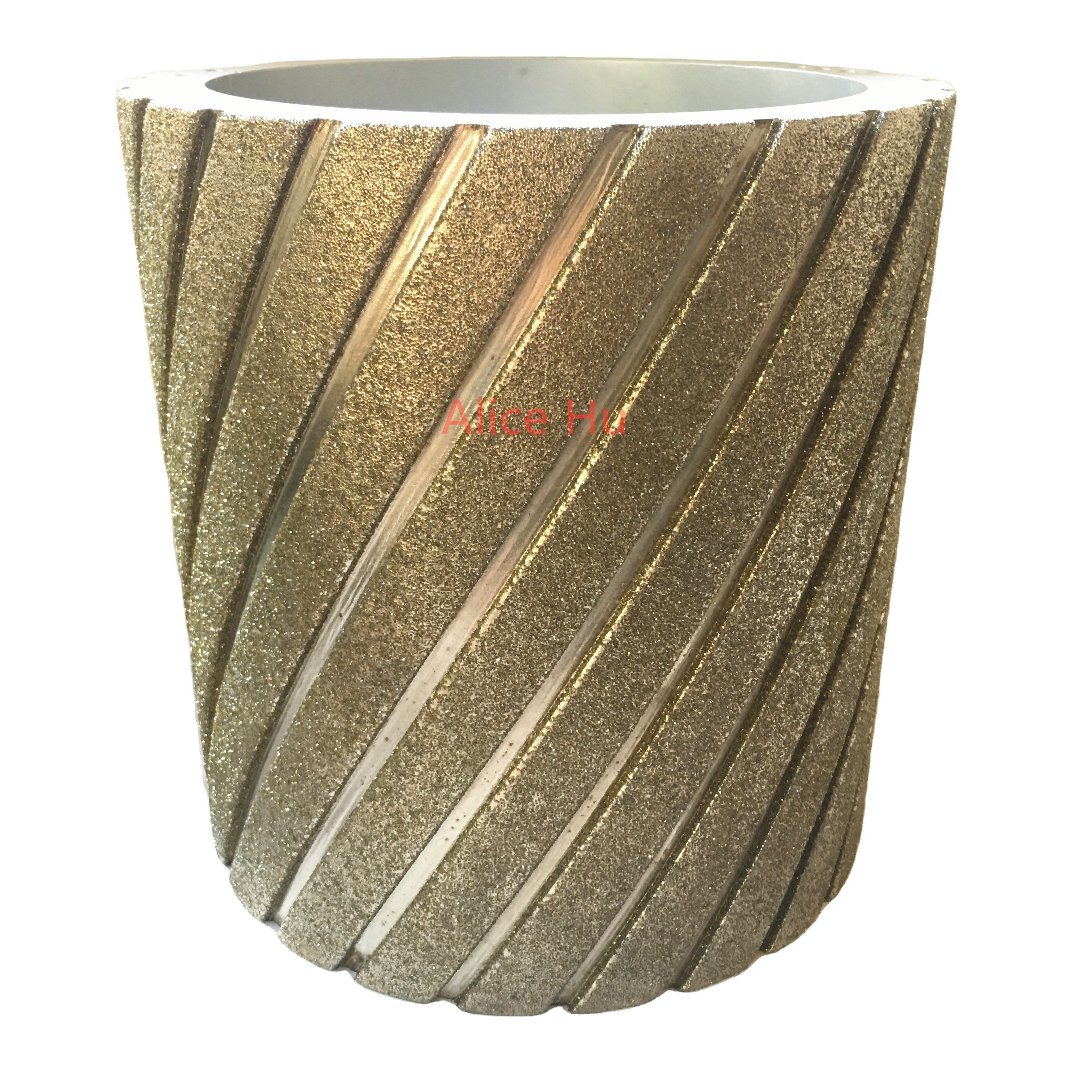 Factory Direct 313mm Electroplated Diamond Cylindrical Friction Drum Grinder Wheel Grinding Wheel