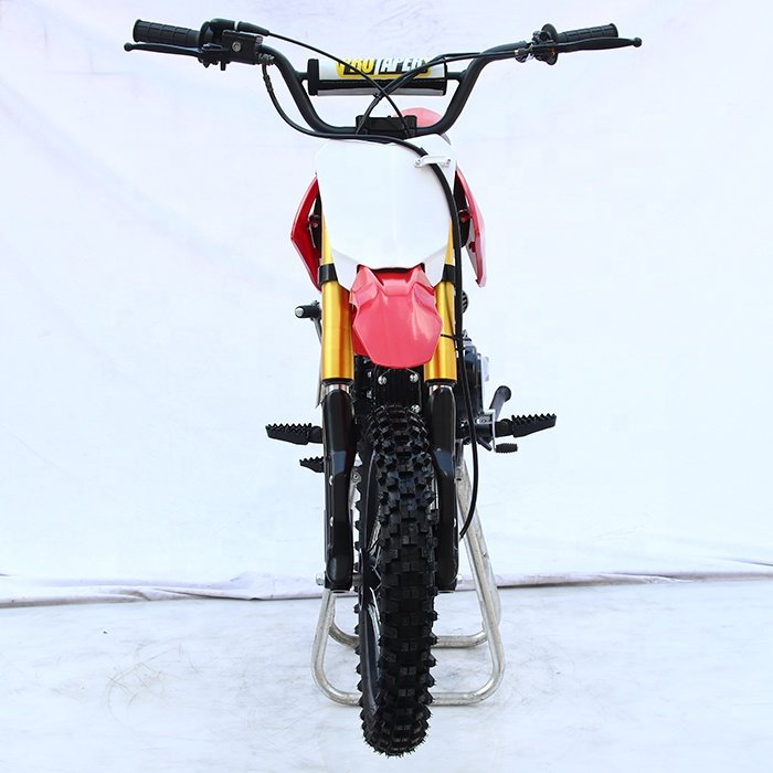 D7-19 125CC 4-stroke Kick Start Motocross Motos a Gasolina Off-road Motorcycles for Adults Dirt Bike