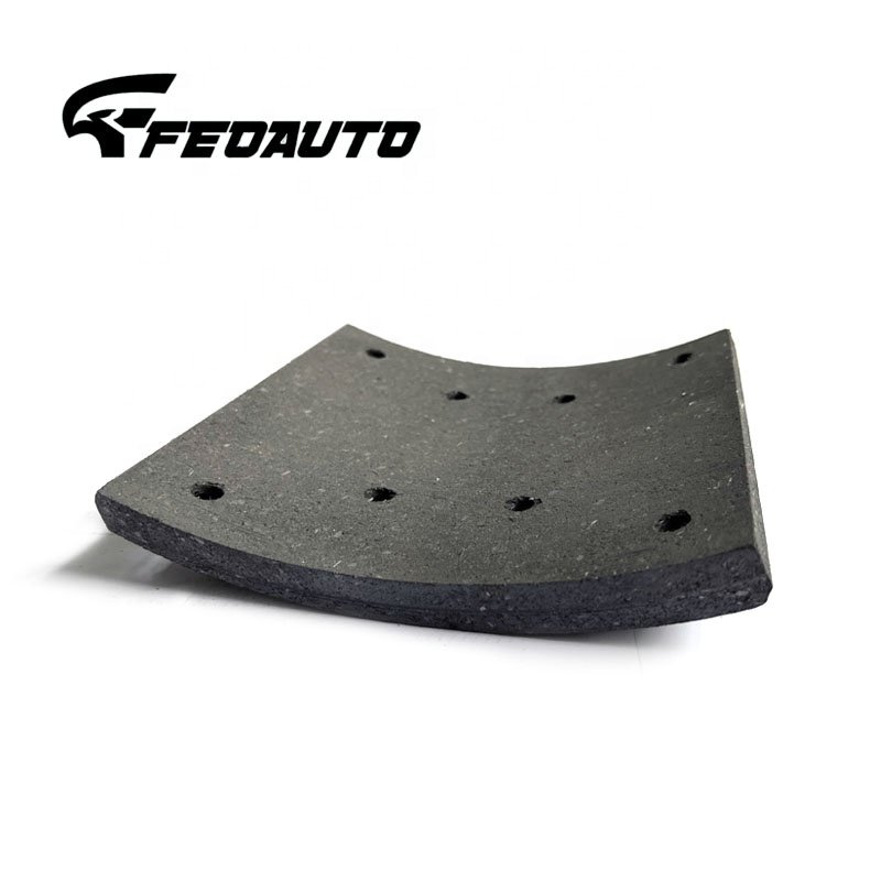 Truck Brake Parts Ceramic Drum Brake Linings WVA 19487 19495 MP32 Front Rear Axle Brake Lining