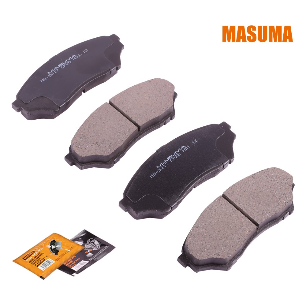 MS-3417 MASUMA Auto Chassis Parts Semi Metallic Ceramic Brake Pads Set 41060-6A00C MN102615 MR334950 for MITSUBISHI PAJERO IO