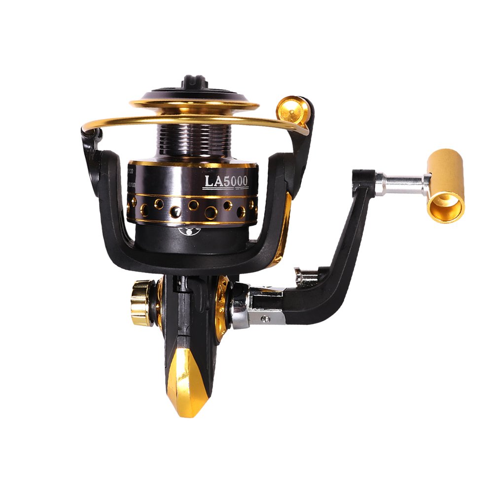 KEKAXI Baitcaster Saltwater Sea Rods with Reel Complete Set Fishing Spinning Reel