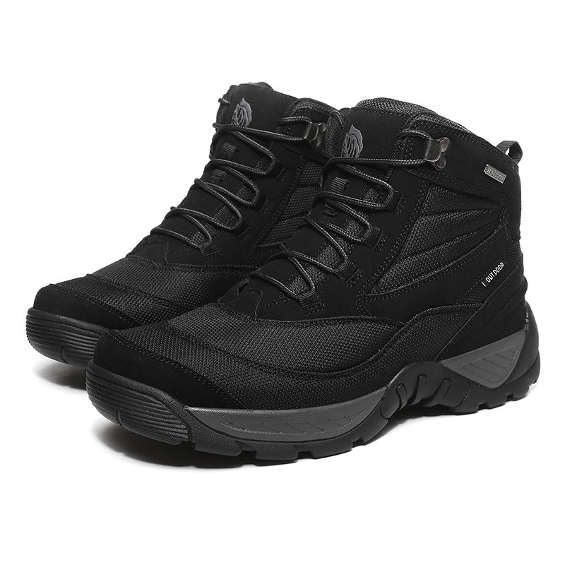 Men's Anti slip and Wear-resistant Training Boots Land Boots Workwear Motorcycle Shoes