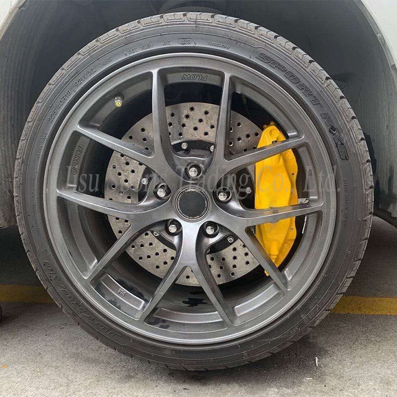 Front 6 Pot GT6 Caliper and Rear 4 Pot GT4 Caliper Kit Brake Disc Wheel R18 R19 for Bmw 5-series F30 F20 E93 LC200 LC300