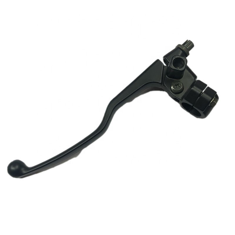 Universal 7.5\" 19cm EN125-8 EN150 Motorcycle Brake Clutch Master Cylinder Lever Handle with Oil Cup-Left Side Car Gear Knob