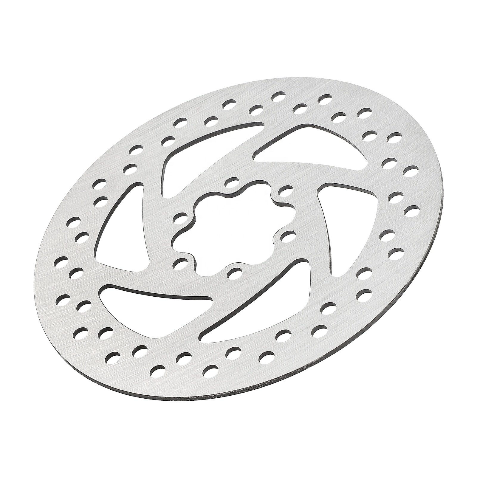 145mm 6-Hole Disc Brake Disc Wth 6 Screws for Electric Scooter Caliper Steel Brake Pad Diagonal 44mm Brake Disc Accessories Part