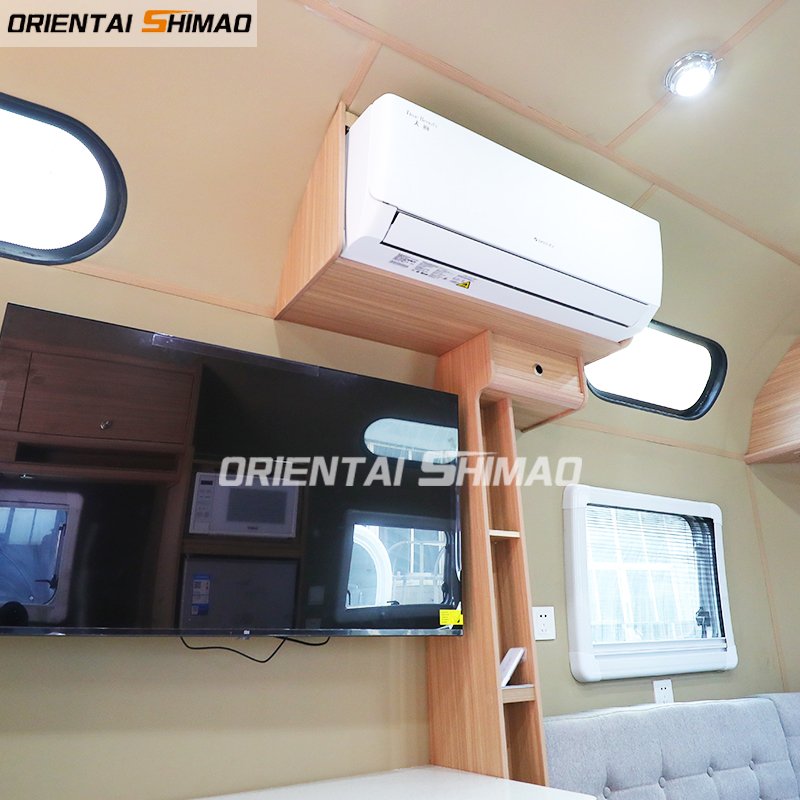 ORIENTAL SHIMAO Pop Top Utv Travel Camper Trailer off Road Box caravan Kit Australia Colorful Street Mobile Food Cart Trailer