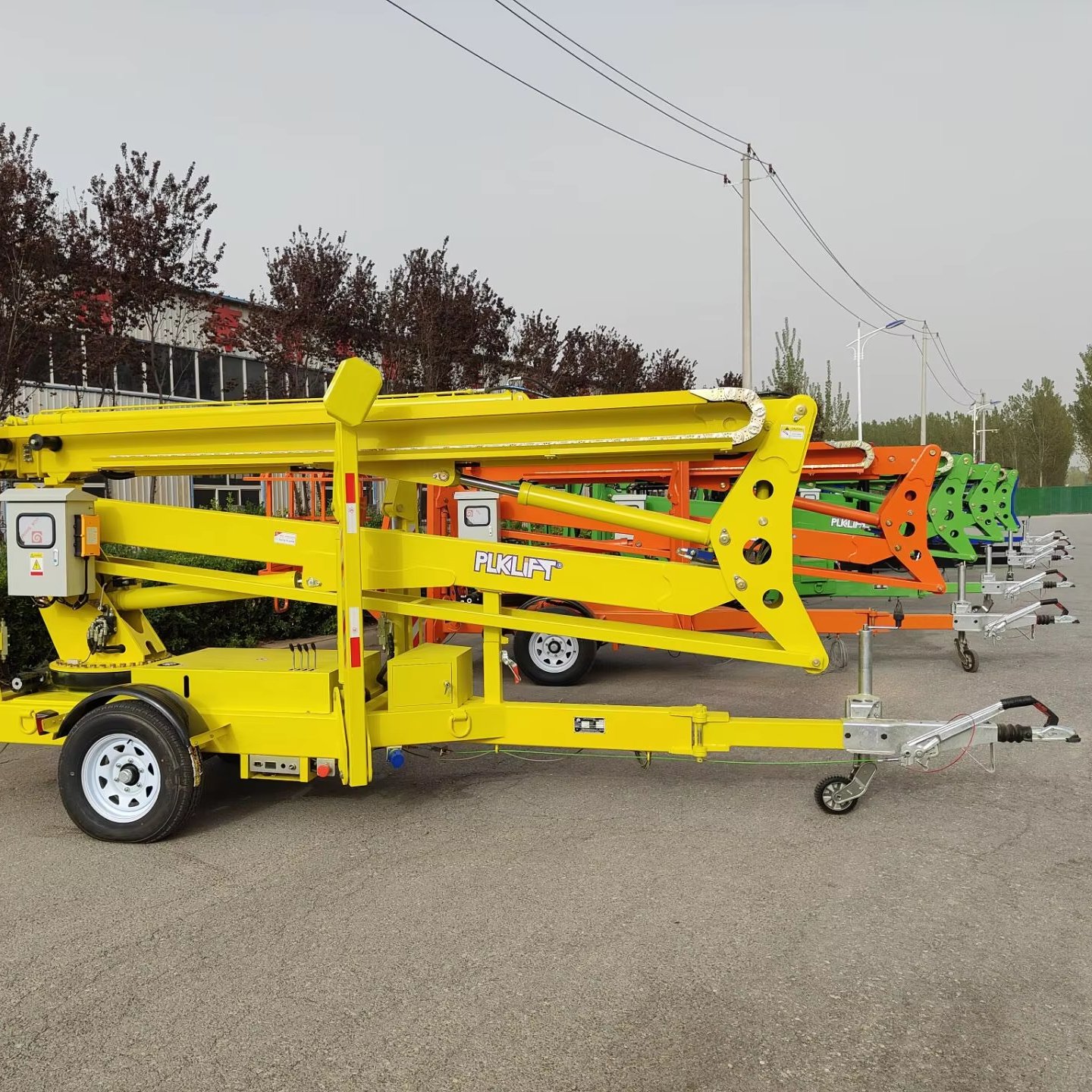 360 Swivel Turret Articulated Telescopic Towable Spider Nacelle Boom Lift