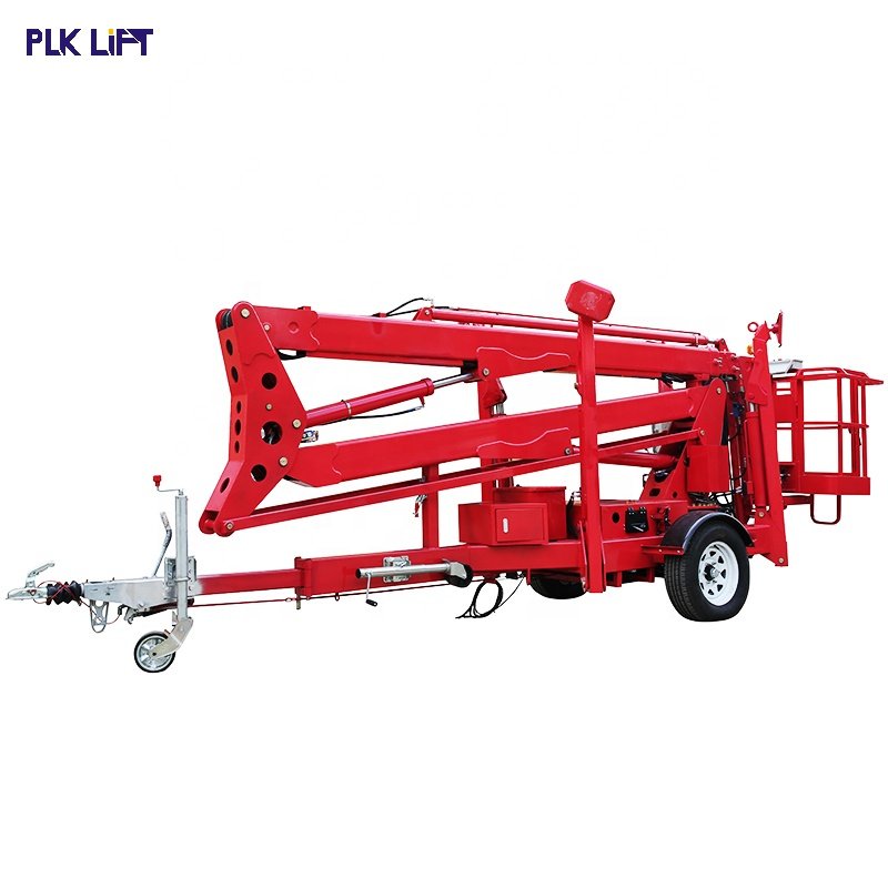 360 Swivel Turret Articulated Telescopic Towable Spider Nacelle Boom Lift