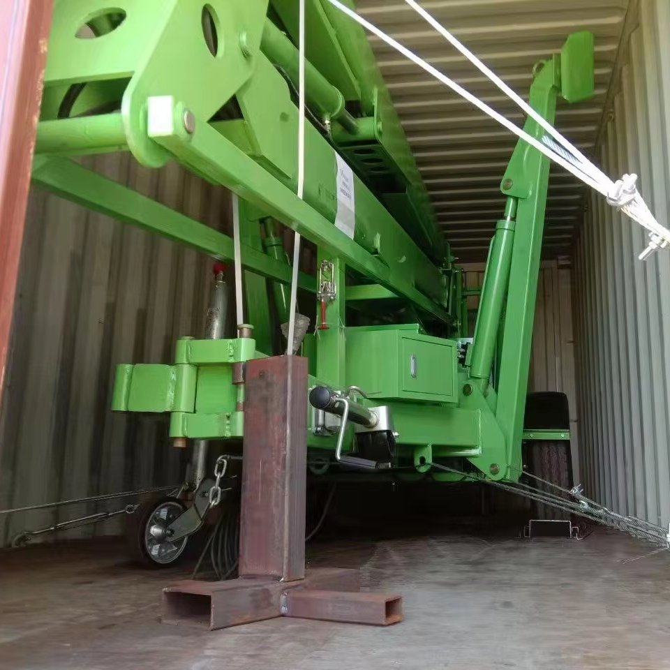 360 Swivel Turret Articulated Telescopic Towable Spider Nacelle Boom Lift