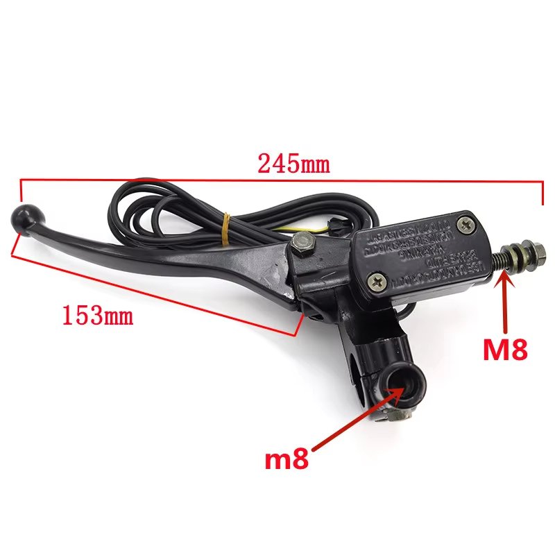 Cylinder Hydraulic Brake Lever Brake Pump Front Master for Citycoco Modified Accessories Parts