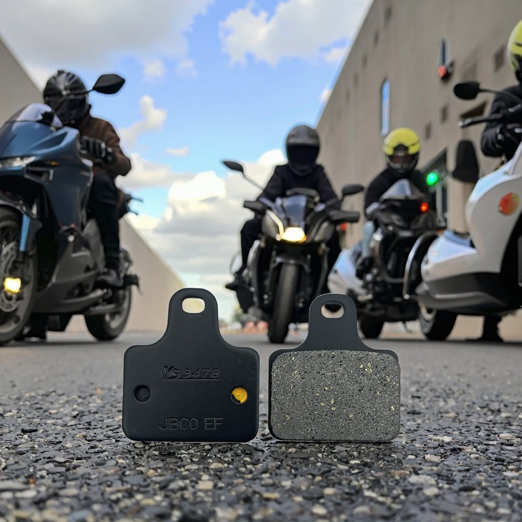 High Quality Hot Sale Motorcycle Parts&Accessories Semimetal Disc Brake Pad for AP LOCKHEED FA435