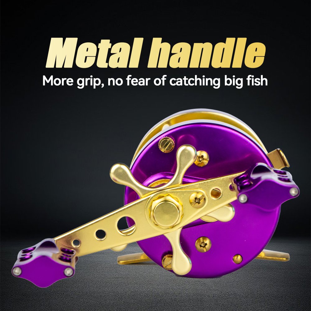 Wholesale Saltwater Big Fishing Reel Baitcasting Drum Trolling Brake Magnetic Casting Trolling Metal Baitcasting Drum Reel