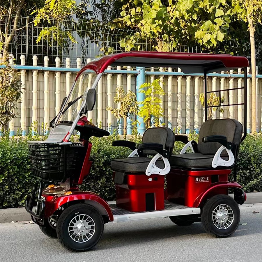 China 2 4 6 Seats Electric Tourist Shuttle Bus Classic Car Mini Electric Sightseeing Car