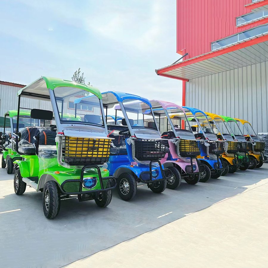 China 2 4 6 Seats Electric Tourist Shuttle Bus Classic Car Mini Electric Sightseeing Car